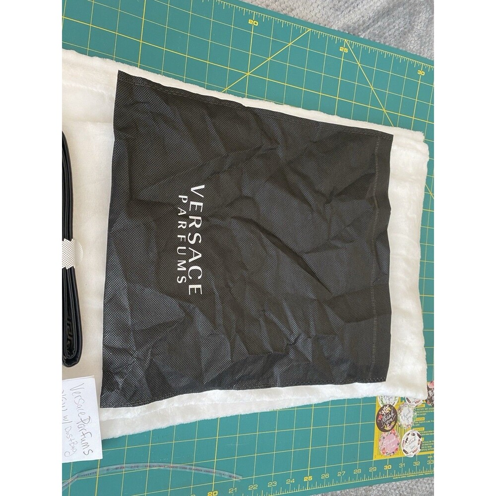 Versace Parfums Black Gold Shoulder Crossbody Bag + Dustbag - Picture 4 of 15